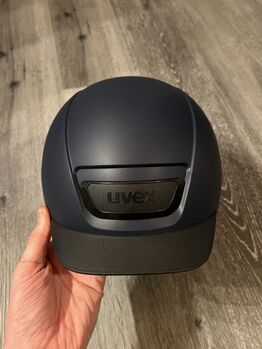 Uvex Elexxion Reithelm Matt Blue Größe S 55-56 neuwertig Uvex  Elexxion