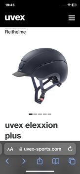 uvex elexxion Reithelm Gr.59 uvex elexxion 