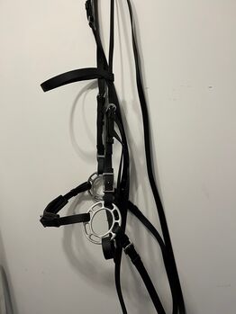 Obritless Beta Biothane bridle, headstall and reins. Orbitless Beta Biothane Bridle Headstall and Reins