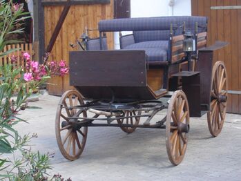 Kutsche von ca. 1940, Leonard Schäfer, Carriages, Andisleben