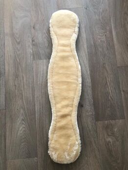 VERKAUF ODER TAUSCH Sattelgurt/Kurzgurt Fake Fur 75cm, wie neu! Lepona Gurt