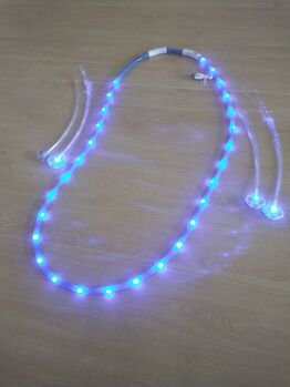 Verkaufe LED Leuchthalsring mit 4x Mähnenclips, Sonja, Halfter, Hausham