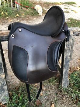 VERKAUFT!   Sattel: Deuber “El Campo Shorty” - S2, Christiane, All Purpose Saddle, Karlsbad