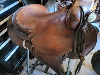Vintage George Lawrence, George Lawrence , Alexandra Hindman, Western Saddle, Hollister