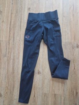 Winter Reitleggings/ Reithose blau Gr. 34 Silikonvollbesatz, Ridersdeal , Jessica L, Breeches & Jodhpurs, Arpsdorf
