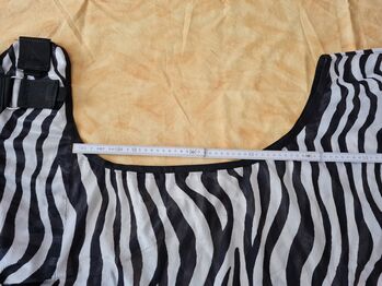 Fliegen Ausreitdecke Zebra mit Halsteil Size M - unbenutzt! Horse Guard