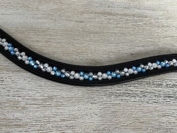 Stirnriemen "Wintertraum" mit original Swarovski DIY