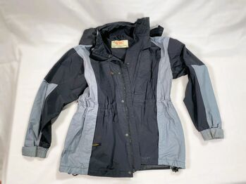 REITJACKE Damen (M/38) winddicht-wasserdicht grau/dunkelgrau, Result, Wolfganc Vögele, Riding Jackets, Coats & Vests, Langenargen