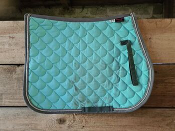 VS Schabracke blau, Mustang, Franzi, Dressage Pads, Roßtal