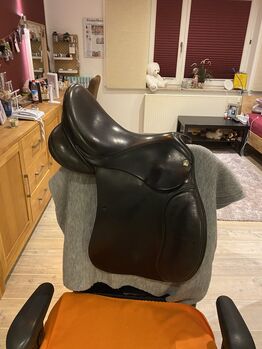 VS Sattel schwarz, Sommer  Vielseitigkeitssattel , Lea Beyer-Brenz, All Purpose Saddle, Suhl 