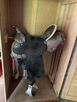 Wade Sattel BB the Brand, Wade Sattel Wade Sattel BB The Brand, Katharina Leis, Western Saddle, Schwarzenbach