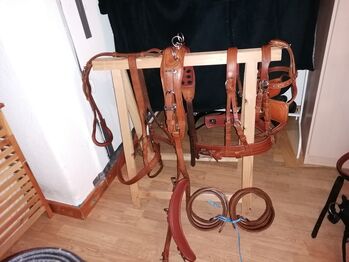 Kutschgeschirr Einspänner Shetty, Josy, Horse Harness, Schafstedt