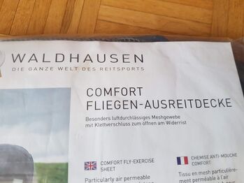 Waldhausen Fliegen-Ausreitdecke Comfort 155 cm dunkelblau NEU !!!! Waldhausen