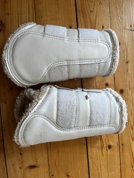 Waldhausen Dressur Soft Gamaschen – Weiß – Größe M Waldhausen Gamasche Dressur Soft