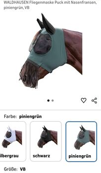 Waldhausen Fliegenmaske, Waldhausen Puck, Graziella, Fly & Insect Control, Ebersbach an der Fils
