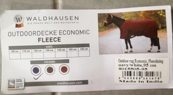 Waldhausen Outdoor Decke 105cm, Waldhausen, Jane, Derki dla konia, Michelstadt 