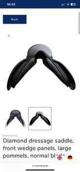 Wanted; Euroriding Diamant, Euroriding Diamant, Roos, Dressage Saddle, Deventer