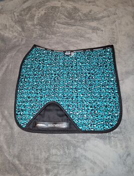 Weatherbeeta DR Schabracke Leo Türkis, Weatherbeeta  Prime Leopard, Andrea J., Dressage Pads, Borgentreich