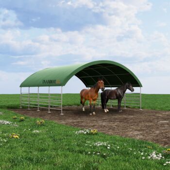 Weideunterstand 6x6 m CTL2020 – Offener Unterstand für Pferde, Schafe, Ziegen und Rinder, Karol, Horse Shelters & Tents, Wrocław