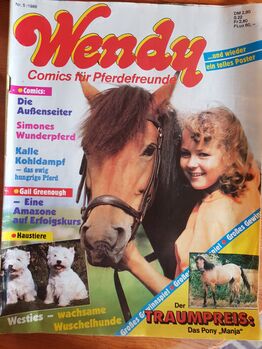 Wendy Comic Heft Nr.5  1986, Ersterscheinungsjahr, Nicole Fürst, Books, Rehlingen-Siersburg