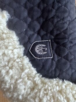 Werner Christ CHAMP VS Lammfell Gr. WB Schabracke Schwarz/Natur Werner Christ Champ VS