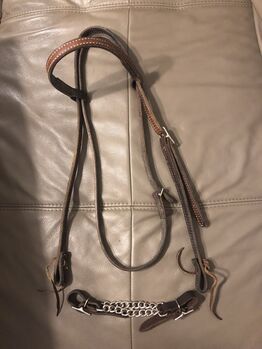 Western Kopfstück Trense Reithalfter braun Leder Cob Vollblut, Rebecca, Bridles & Headstalls, Potsdam