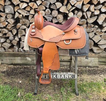 Western Imports Westernsattel Reiningsattel Western Sattel, Western Imports  Basket Reiner , Nicole Baumgärtel , Western Saddle, Ronneburg 