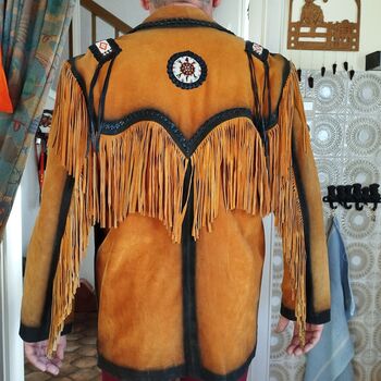 Westernjacke, Lederjacke, Indianerjacke