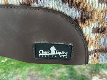 Westernpad Classic Equine Sensorflex Classic Equine Sensorflex Wool Top Pad 