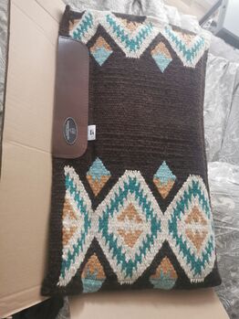 Western Pad Schabracke CSF Comfort Saddle Fit Western Pad mit Azteken Muster / csf 