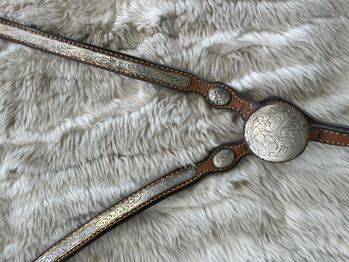 Western Riding Brustgeschirr mit Silber, Pia Eichholzer, Saddle Accessories, Horriwil