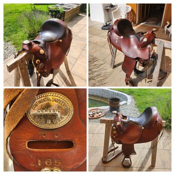 Westernsattel continental, Continental saddlery classic Ider , Manuela Hubner , Western Saddle, Ortenburg 