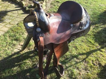 Westernsattel, Dakota Saddlery, Svenja Mielke, Western Saddle, Warringholz 