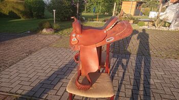 Westernsattel DD 16" FQ, Double Dee, Freya, Western Saddle, Sonnenstein