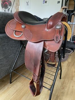 Westernsattel DD Medium-Butterfly-Allrounder Pro Line XFQ, Double D DD-Medium-Butterfly-Allround, Desiree Loreth, Western Saddle, Norderstedt