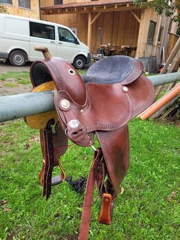 Westernsattel,  Deuber Flex fit Vario 1305, neuwertig, Deuber Flex fit Vario 1305, Sabine Brunner , Western Saddle, Blaibach