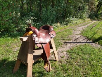 Westernsattel, Deuber & Partner Flex Fit Vario 1330, Victoria Strathon, Western Saddle, Handeloh