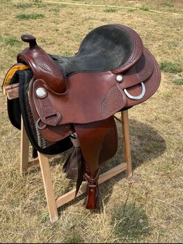Westernsattel Deuber SM Allrounder 16 Zoll, Deuber SM Allrounder, Wiebke Hermyt, Western Saddle, Bernau bei Berlin