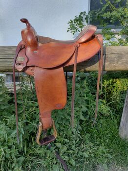 Westernsattel Double saddlery, 16er Sitz, Full quarter, Double saddlery 1031, Salzgeber Anja, Western Saddle, Bad Griesbach 