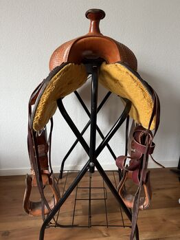 Westernsattel für breite Pferde Crates 