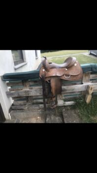 Westernsattel, Frinta , J.Marx, Western Saddle, Gusenburg