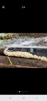 Westernsattelgurt Lammfell 95cm