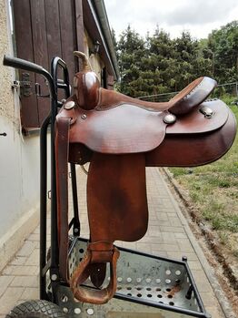 Westernsattel Kaspar USA, Kaspar USA  Nr 10758, Christiane , Western Saddle, Nauen OT Berge 