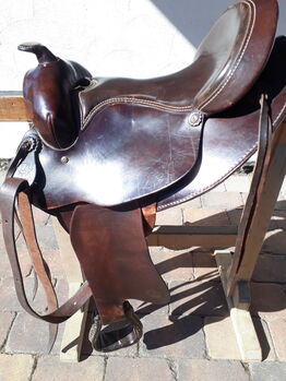 Westernsattel Montana gebraucht, Montana Saddlery, Eva Grünewald, Western Saddle, Mömbris