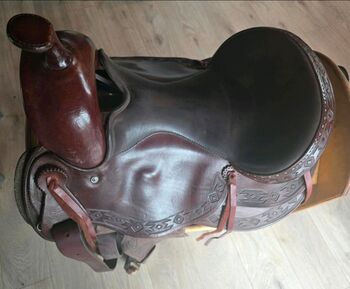 Westernsattel Startrekk baumloser Sattel inkl. 2 Forks Deuber Startrekk Western