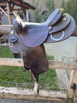 Westernsattel Triple W, Triple W Small Butterfly Platinum, Biggi, Western Saddle, Nettetal 