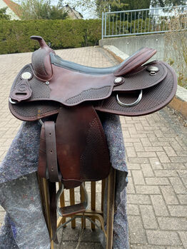 Westernsattel, Tripple W PLATINUM REINER FQ , Veronika, Western Saddle, Petersberg