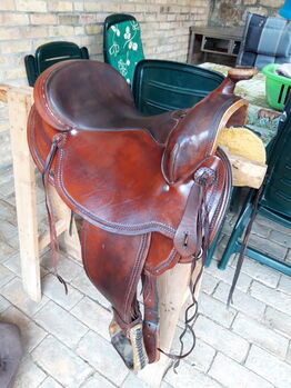 Westernsattel 16", Deuber und Partner  16 Zoll, Pecos Baum Kammerweite 3, Diana Pfeiffer , Western Saddle, Benzingerode 