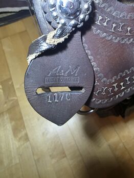 Westernsattel A&M Reitsport 1170 | 17" Sitz | Komplettset A&M Reitsport  1170