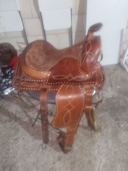 Westernsattel (für schmale Pferde / Araber) Texas